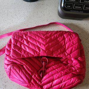 Rebecca minkoff pink nylon bag